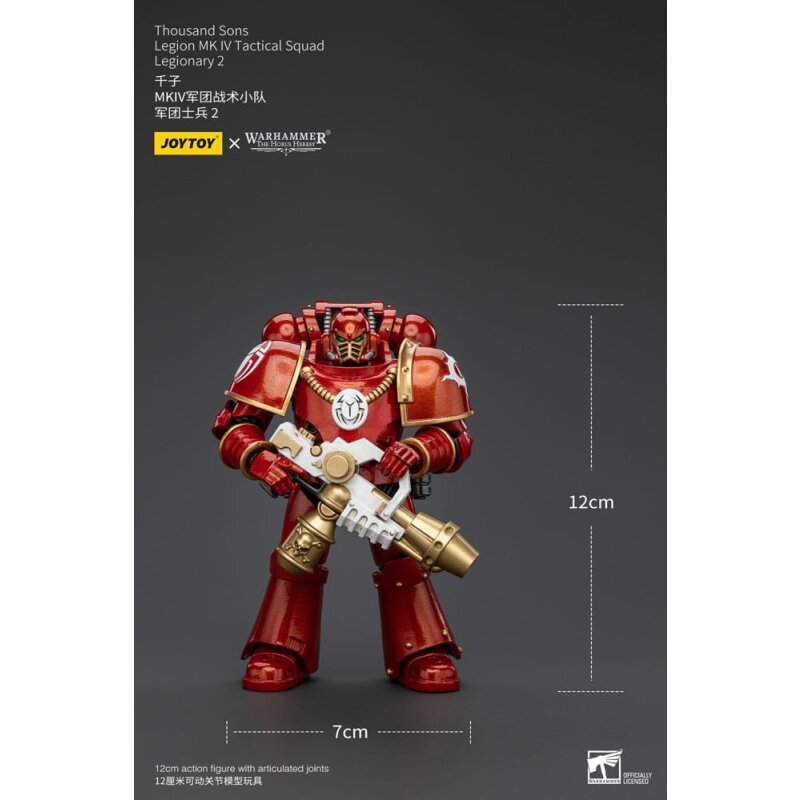 Warhammer The Horus Heresy Actionfigur 1/18 Thousand Sons Legion MK IV Tactical Squad Legionary 2 12 cm