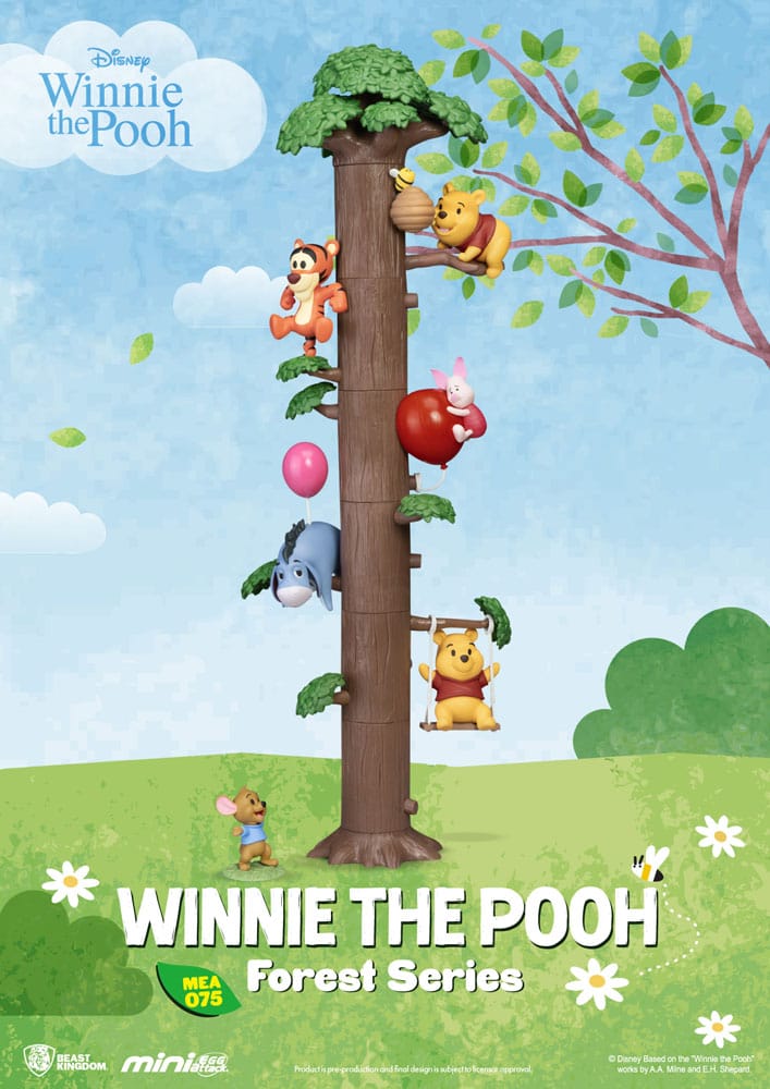 Disney Mini Egg Attack Figuren 12 cm Winnie Puuh Forest Series Sortiment