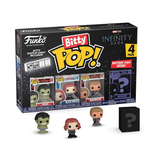 Marvel Bitty POP! Vinyl Figuren 4er-Pack Hulk 2,5 cm POP! Figuren Marvel