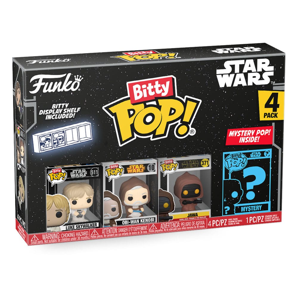 Star Wars Bitty POP! Vinyl Figuren 4er-Pack Luke 2,5 cm POP! Figuren Star Wars