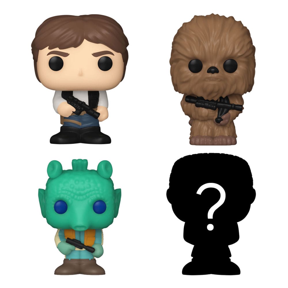 Star Wars Bitty POP! Vinyl Figuren 4er-Pack Han Solo 2,5 cm POP! Figuren Star Wars