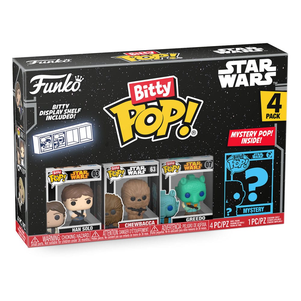 Star Wars Bitty POP! Vinyl Figuren 4er-Pack Han Solo 2,5 cm POP! Figuren Star Wars