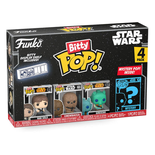 Star Wars Bitty POP! Vinyl Figuren 4er-Pack Han Solo 2,5 cm POP! Figuren Star Wars