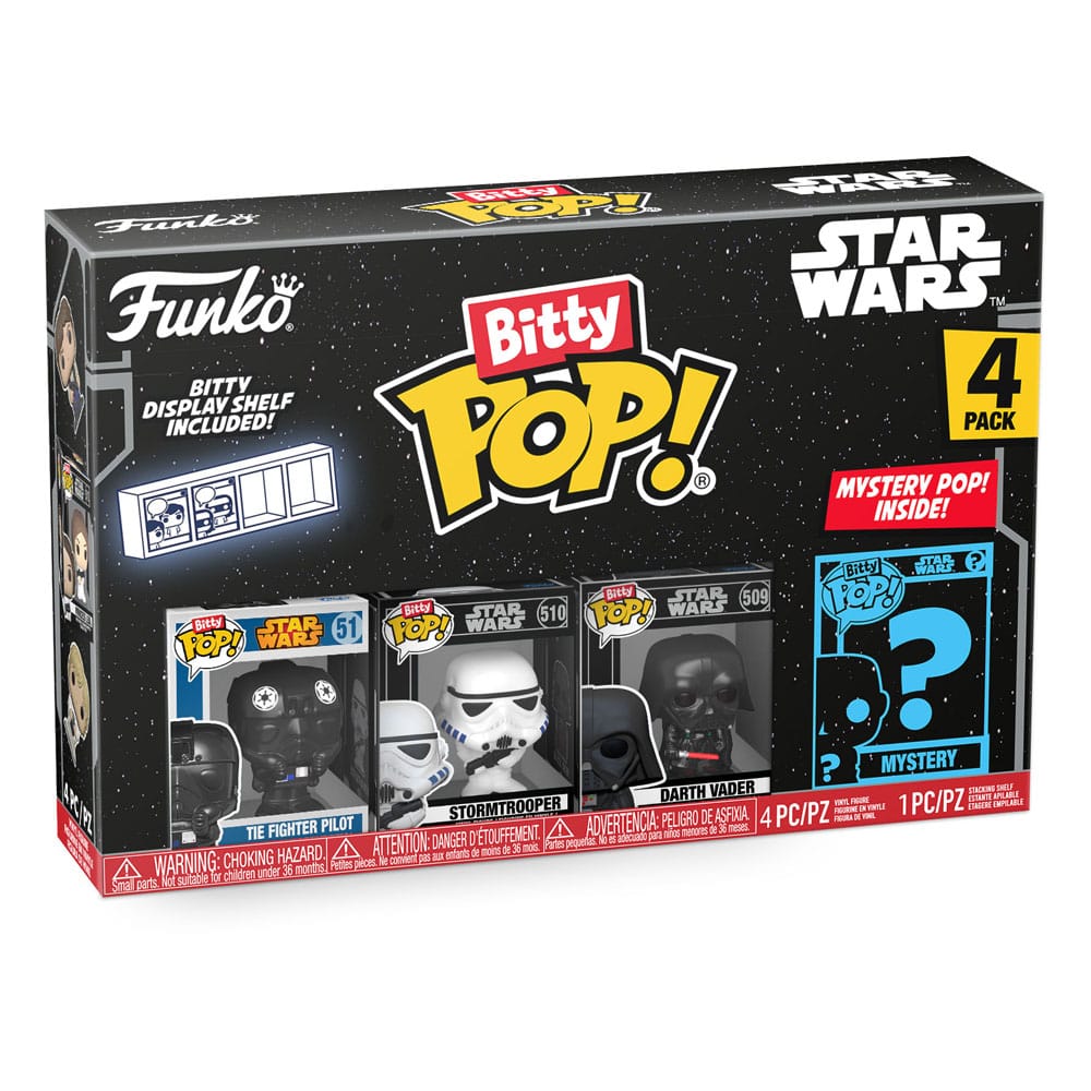 Star Wars Bitty POP! Vinyl Figuren 4er-Pack Darth Vader 2,5 cm POP! Figuren Star Wars