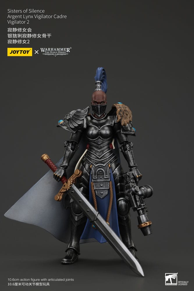 Warhammer The Horus Heresy Actionfigur Sisters of Silence Argent Lynx Vigilator Cadre Vigilator 1