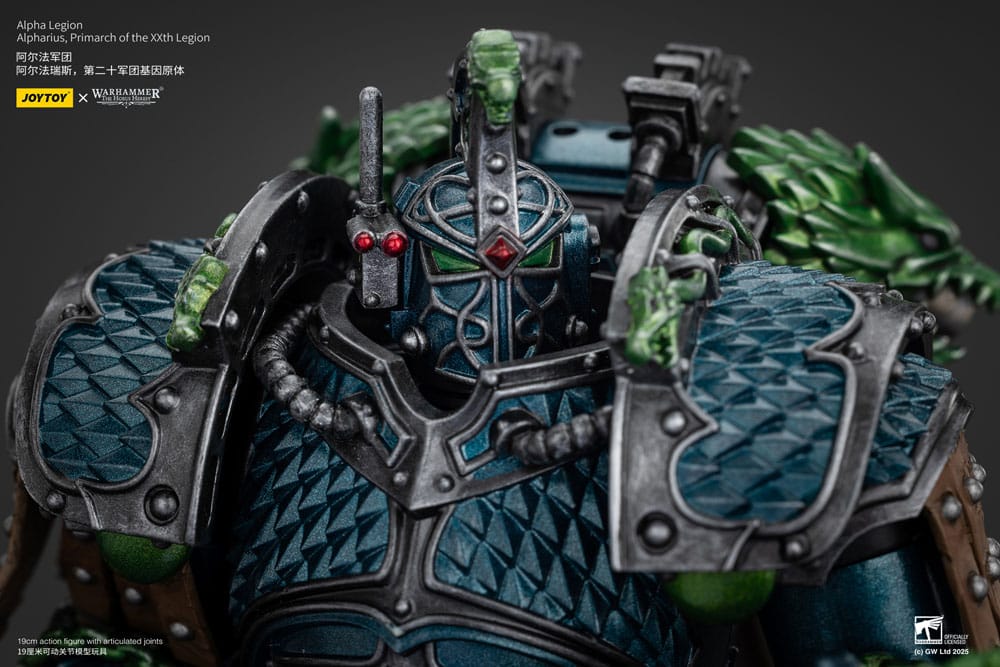 Warhammer 40k The Horus Heresy Actionfigur Alpha Legion Alpharius, Primarch of the XXth Legion 25 cm