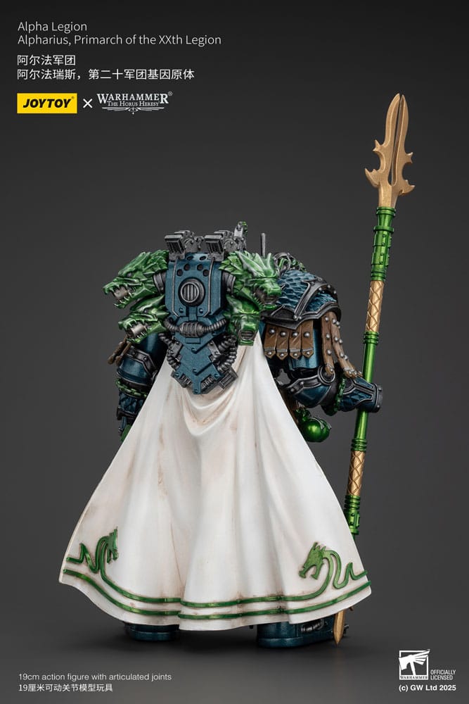 Warhammer 40k The Horus Heresy Actionfigur Alpha Legion Alpharius, Primarch of the XXth Legion 25 cm