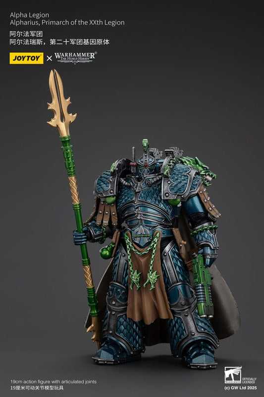Warhammer 40k The Horus Heresy Actionfigur Alpha Legion Alpharius, Primarch of the XXth Legion 25 cm