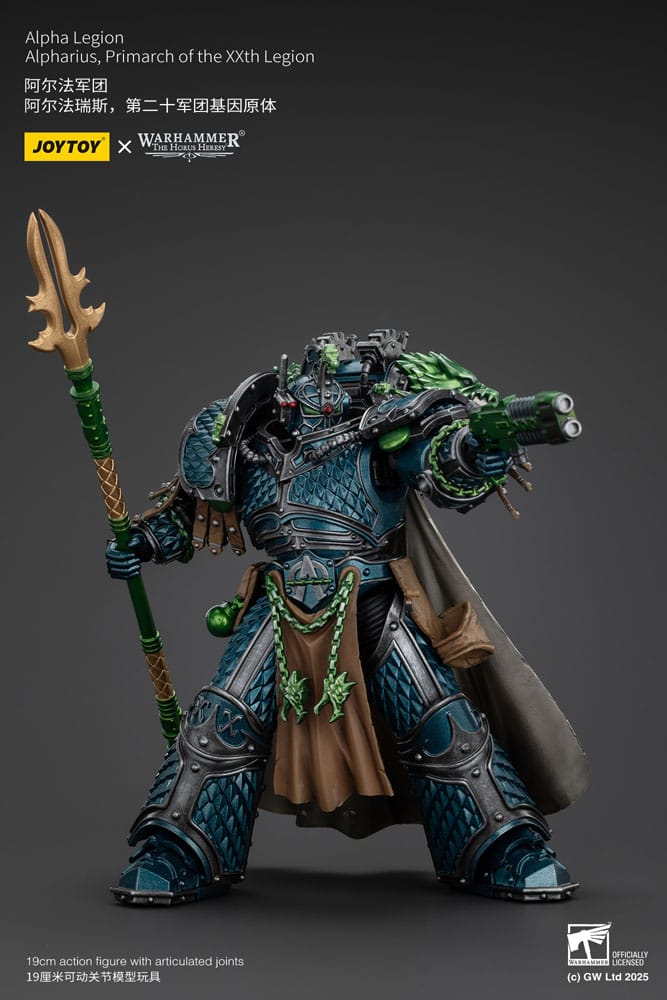Warhammer 40k The Horus Heresy Actionfigur Alpha Legion Alpharius, Primarch of the XXth Legion 25 cm