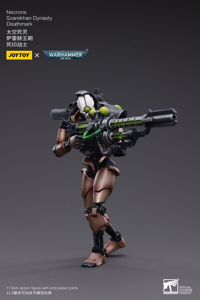 Warhammer 40k Actionfigur 2er-Pack 1/18 Necrons Szarekhan Dynasty Deathmark 11 cm