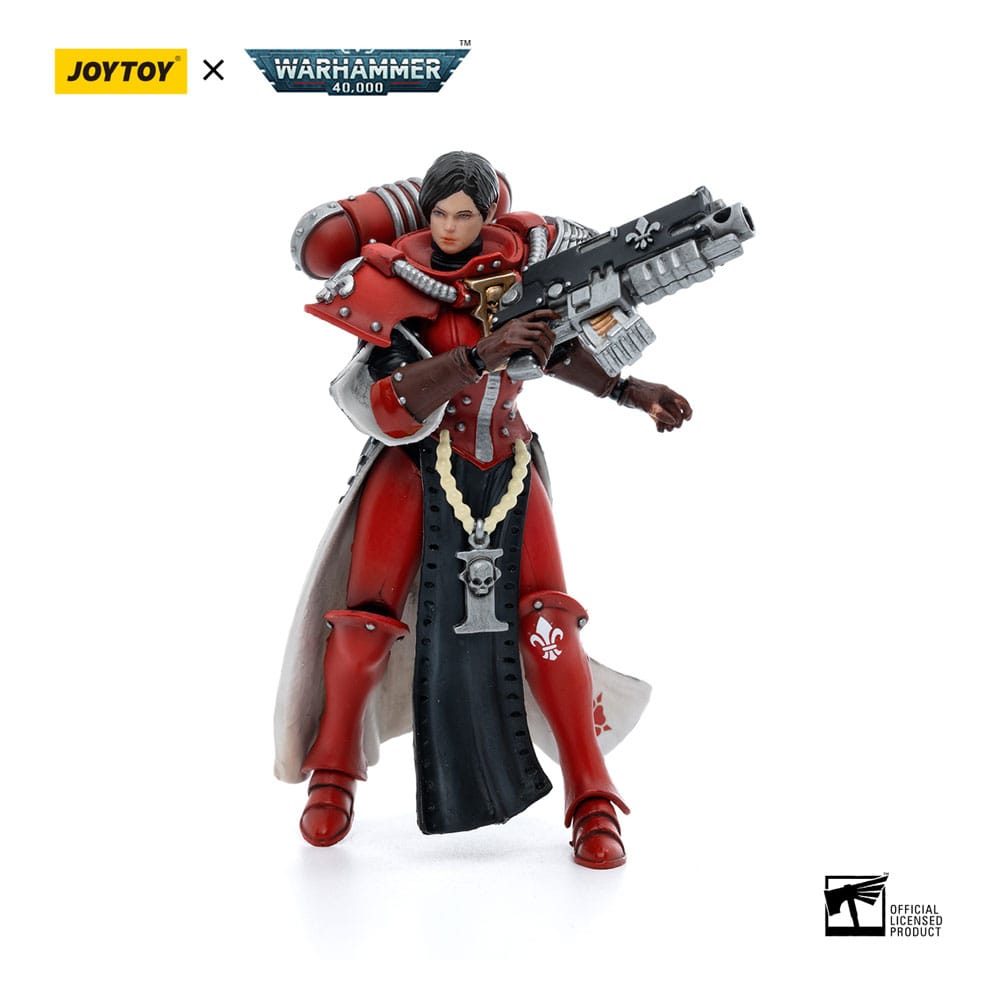 Warhammer 40k Actionfigur 1 18 Adepta Sororitas Battle Sisters Order of the Bloody Rose Sister Ignacia 12 cm