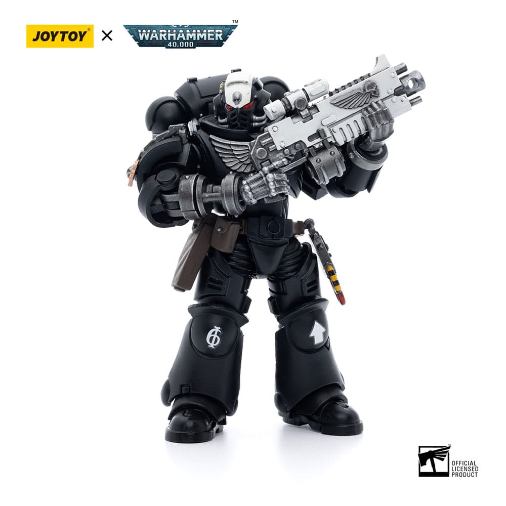Warhammer 40k Actionfigur 1/18 Iron Hands Assault Intercessors Sergeant Bantus 12 cm