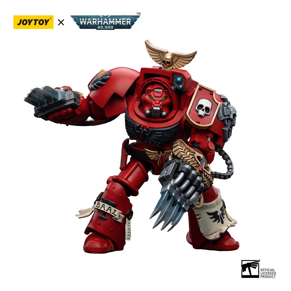 Warhammer 40k Actionfigur 1/18 Blood Angels Assault Terminators Brother Nassio 12 cm