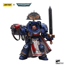 Laden Sie das Bild in den Galerie-Viewer, Warhammer 40k Actionfigur 1/18 Ultramarines Terminator Captain 12 cm
