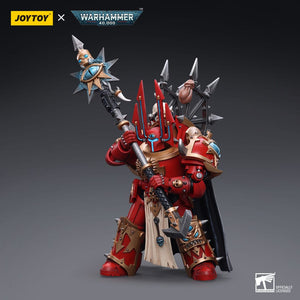 Warhammer 40k Actionfigur 1/18 Chaos Space Marines Crimson Slaughter Sorcerer Lord in Terminator Armour 12 cm