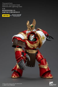 Warhammer The Horus Heresy Actionfigur 1/18 Thousand Sons Sekhmet Terminator Cabal Sekhmet with Lightning Claws 14 cm