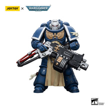 Laden Sie das Bild in den Galerie-Viewer, Warhammer 40k Actionfigur 1/18 Ultramarines Sternguard Veteran with Heavy Bolter 12 cm
