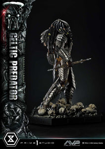 The Alien vs. Predator Museum Masterline Series Statue 1/3 Celtic Predator Bonus Ver. 95 cm