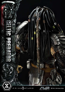 The Alien vs. Predator Museum Masterline Series Statue 1/3 Celtic Predator Bonus Ver. 95 cm