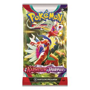 Pokémon TCG Karmesin & Purpur Booster