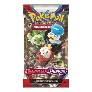 Pokémon TCG Karmesin & Purpur Booster