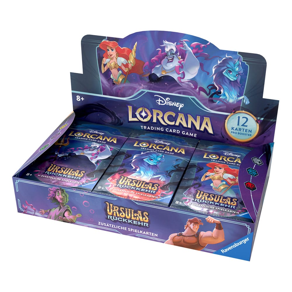 Disney Lorcana Trading Card Game: Ursulas Rückkehr Booster Display /24 Booster