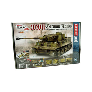 1/16 RC Tiger I Späte Ausf. unlackiert BB + Solution Box