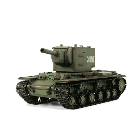 1/16 RC KV-2 grün BB+IR (Metallketten)