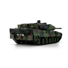 Laden Sie das Bild in den Galerie-Viewer, 1/16 RC Leopard 2A6 flecktarn BB+IR (Metallketten)
