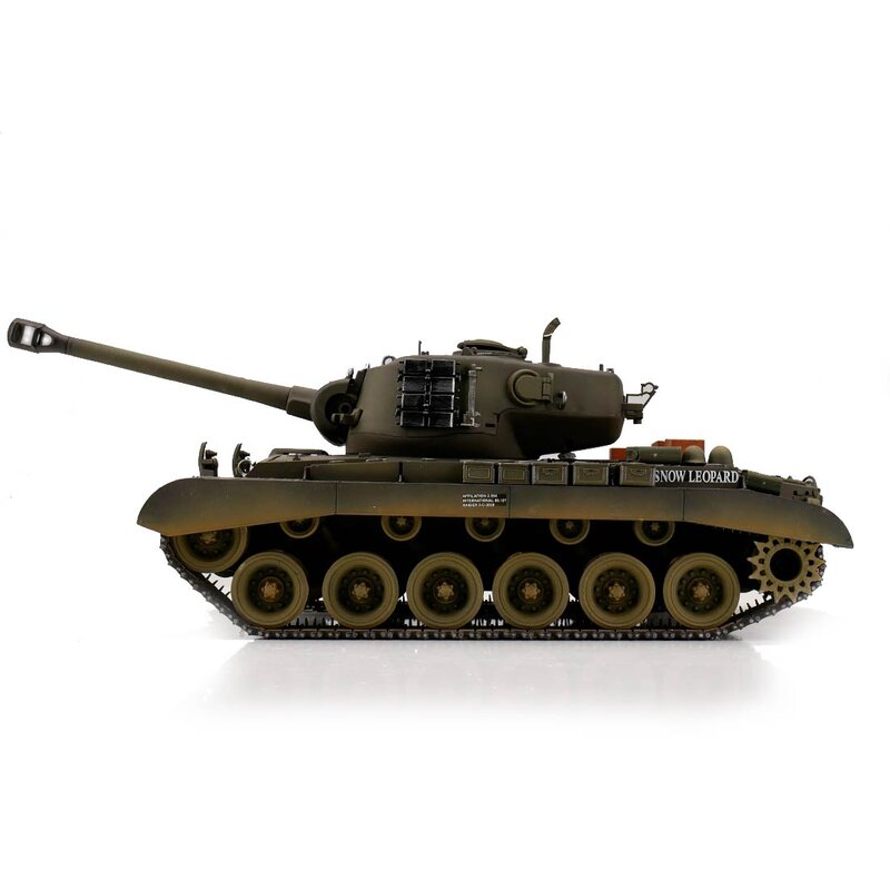 1/16 RC M26 Pershing Snow Leopard grün BB