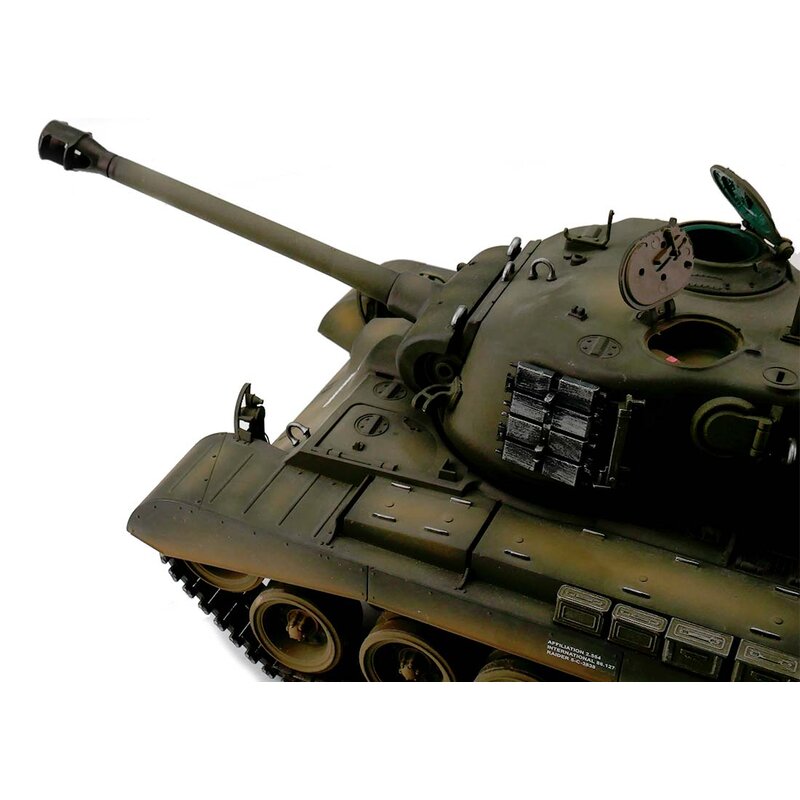 1/16 RC M26 Pershing Snow Leopard grün BB