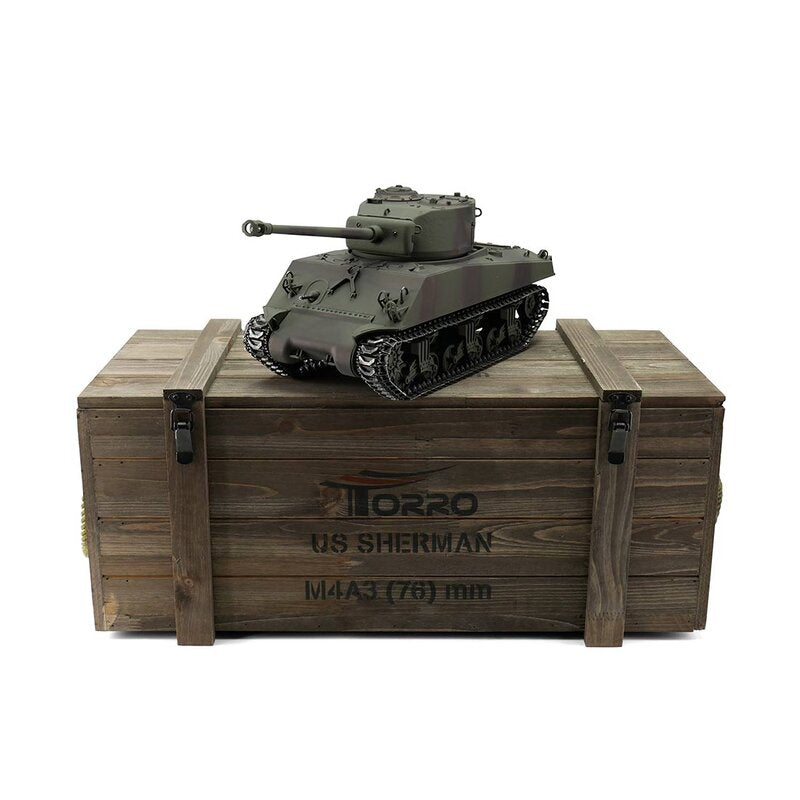 1/16 RC M4A3 Sherman 76mm tarn BB