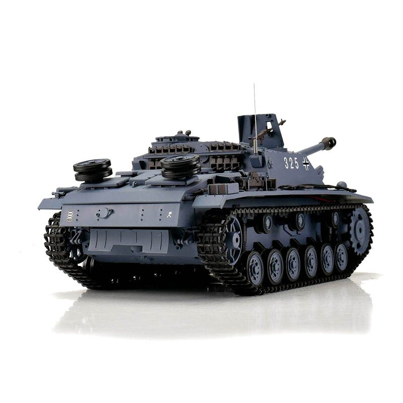 1/16 RC Sturmgeschütz III Ausf. G grau BB+IR (Metallketten)