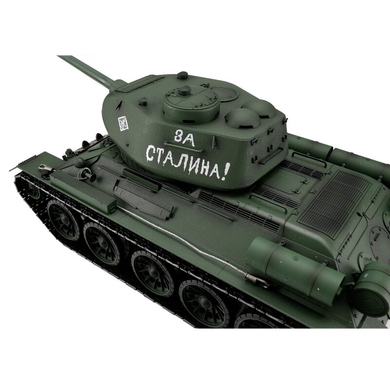 1/16 RC T-34/85 grün BB+IR (Metallketten)