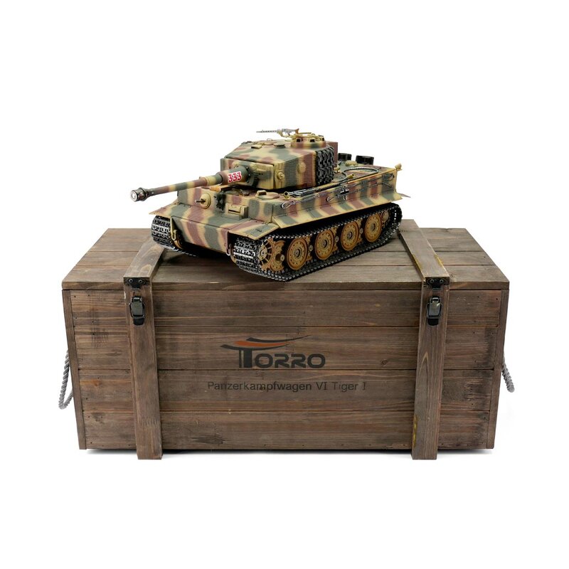 1/16 RC Tiger I Späte Ausf. tarn IR (Metallketten)