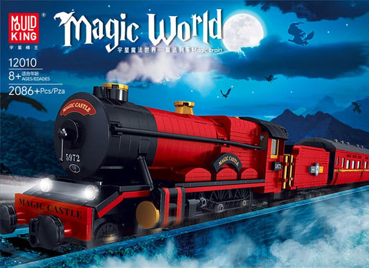 Mould King 12010 - Magische Dampflokomotive