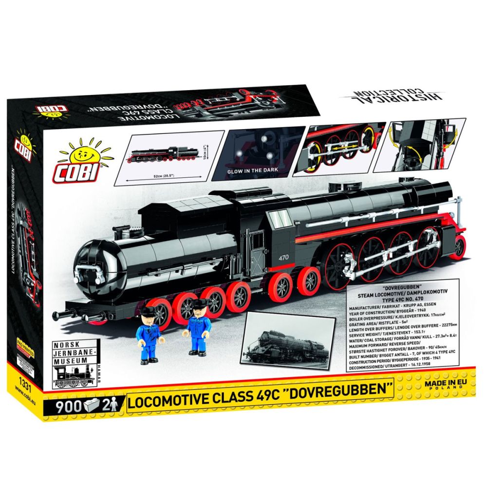 COBI 1331 - Locomotive Class 49C Dovregubben