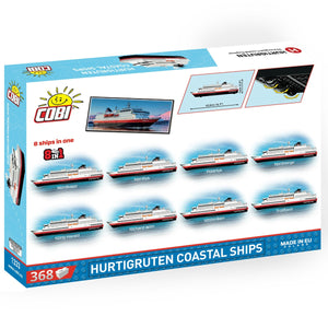 COBI 1333 - Hurtigruten Coastal Ships 8in1