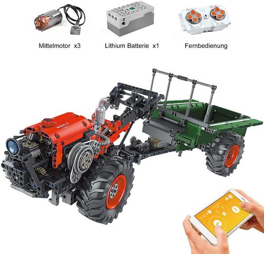 Mould King 17005 - Ferngesteuerter Traktor