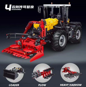 Mould King 17019 - Traktor gelb