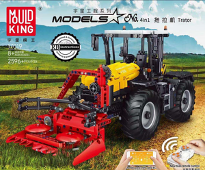 Mould King 17019 - Traktor gelb