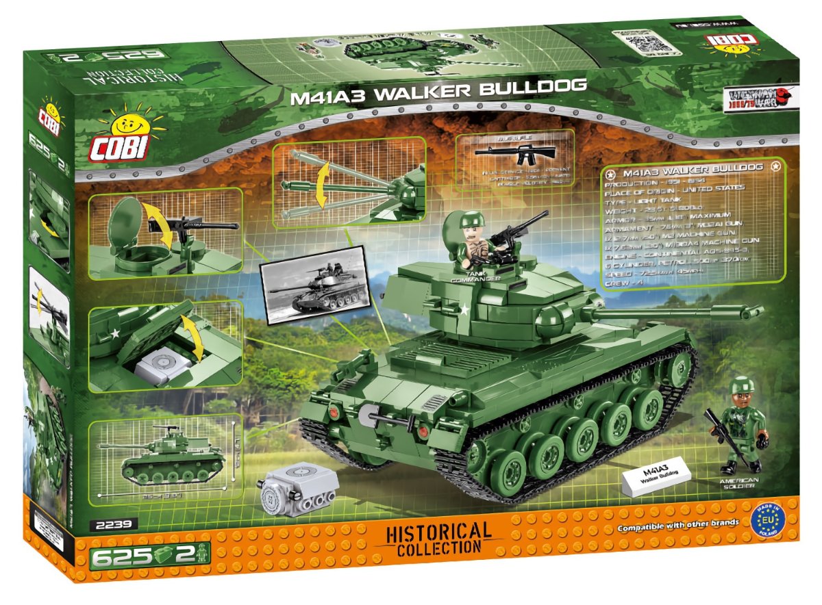 COBI 2239 - M41A3Walker Bulldog