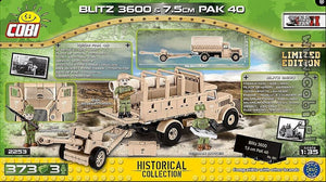 COBI 2253 - Blitz 3600 & 7,5 cm PaK 40 - Limitierte Auflage