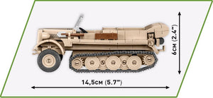 Cobi 2273 - Sd.Kfz. 10 DEMAG D7