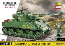 Laden Sie das Bild in den Galerie-Viewer, COBI 2276 - Sherman IC Firefly Hybrid
