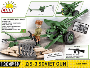 COBI 2293 - ZIS 3-76MM DIVISION GUN M1942