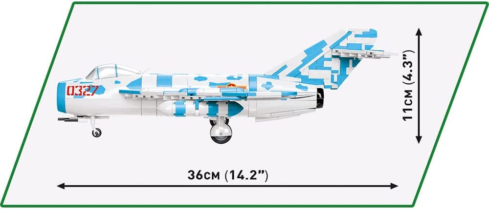 COBI 2424 - MIG-17 NATO CODE "FRESCO"