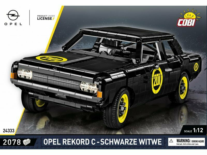 COBI 24333 - Opel Rekord C Schwarze Witwe