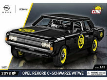Laden Sie das Bild in den Galerie-Viewer, COBI 24333 - Opel Rekord C Schwarze Witwe
