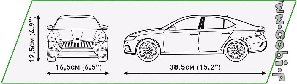 COBI 24343 - Skoda Octavia IV RS